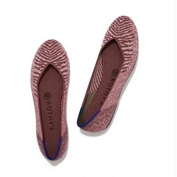 Rothy’s The Flat Desert Metallic Limited Edition Women’s Size 10 - Picture 2 of 9